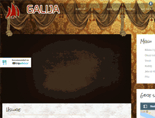 Tablet Screenshot of galija.co