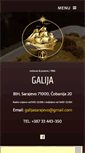 Mobile Screenshot of galija.ba